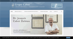 Desktop Screenshot of drcabot.es